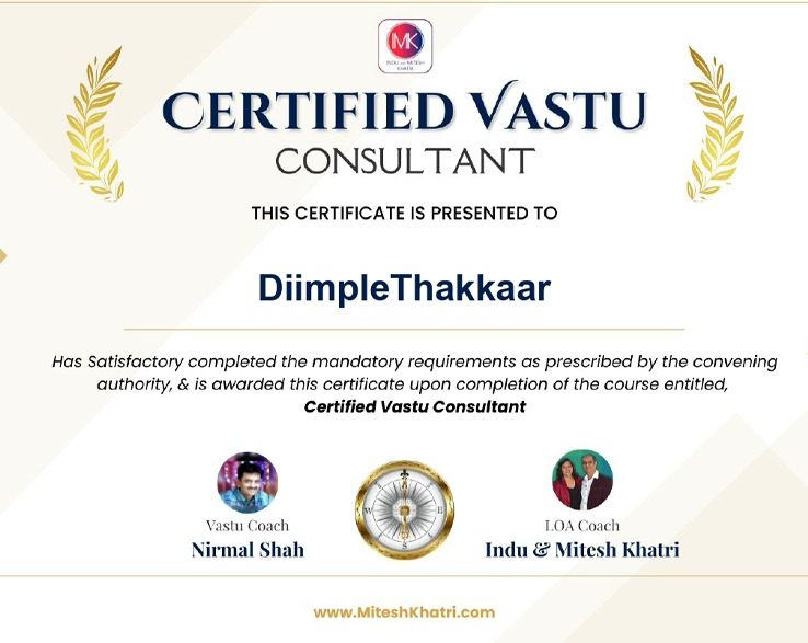 Vastu Consultant Certificate